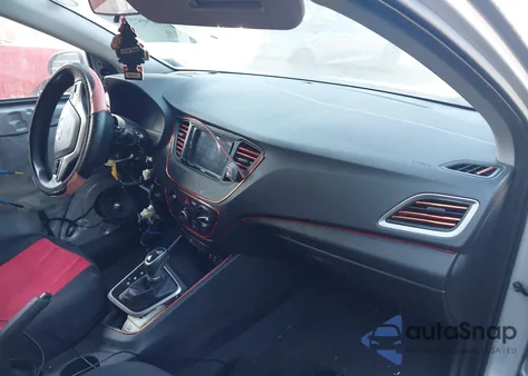 2020 Hyundai Accent Se from USA, damaged, VIN 3KPC24A61LE113758